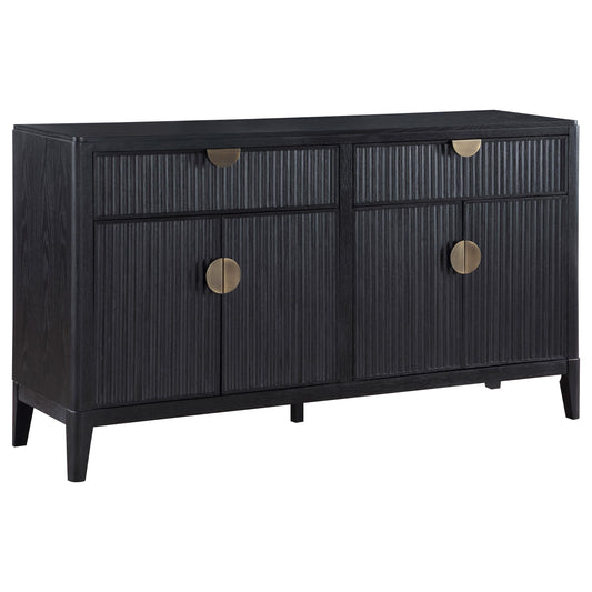 Brookmead Sideboard in Black / Ivory - Coaster Furniture