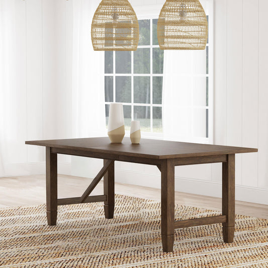 Matisse Dining Table in Light Brown - Coaster Furniture