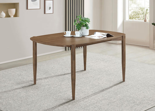Dortch Dining Table in Walnut - Coaster Furniture
