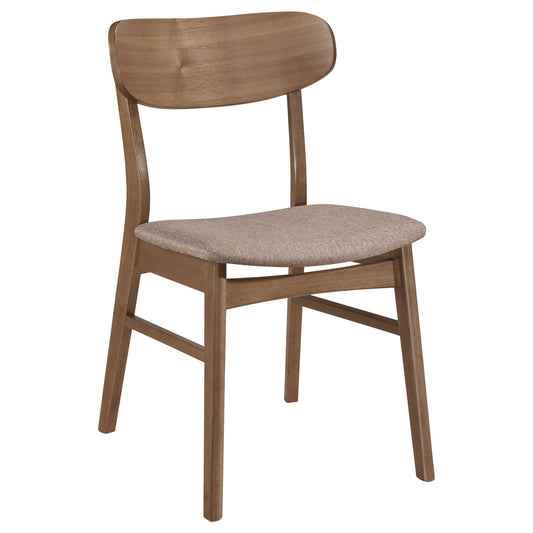 Dortch Side Chair in Walnut - Coaster Furniture