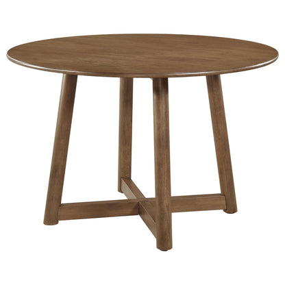 Dinah Dining Table 5-Piece Set in Walnut - Coaster Furniture