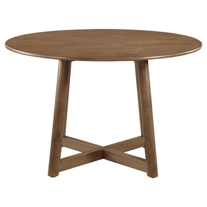 Dinah Dining Table 5-Piece Set in Walnut - Coaster Furniture