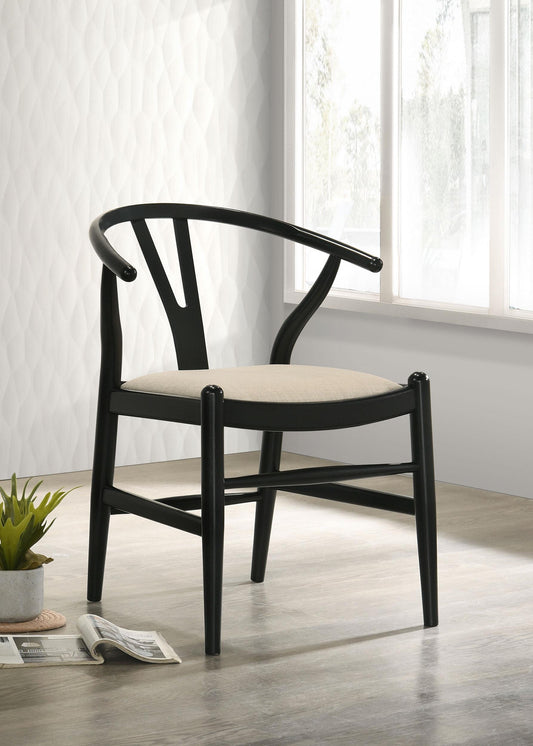 Edgecreek Side Chair in Light Brown - Coaster Furniture