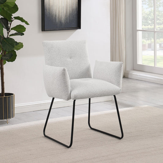 Ackland Arm Chair in Light Grey - Coaster Furniture