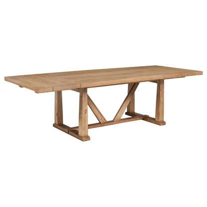 Middleton Dining Table 7-Piece Set in Natural / Black - Coaster Furniture