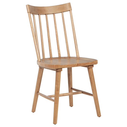Middleton Side Chair in Natural / Black - Coaster Furniture
