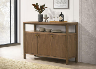 Crestmore Sideboard in Walnut - Coaster Furniture