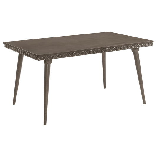 Onslow Dining Table in Dark Brown - Coaster Furniture