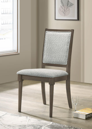 Onslow Side Chair in Dark Brown - Coaster Furniture
