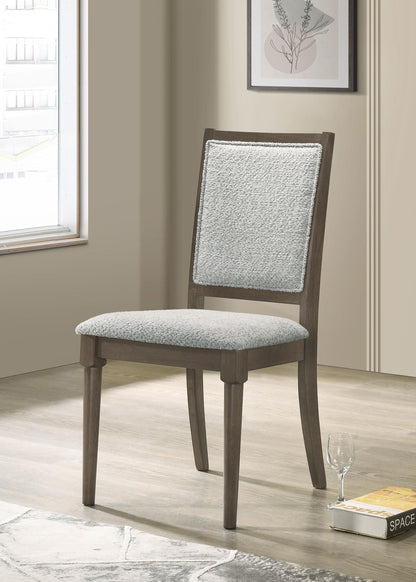 Onslow Side Chair in Dark Brown - Coaster Furniture
