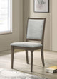 Onslow Side Chair in Dark Brown - Coaster Furniture