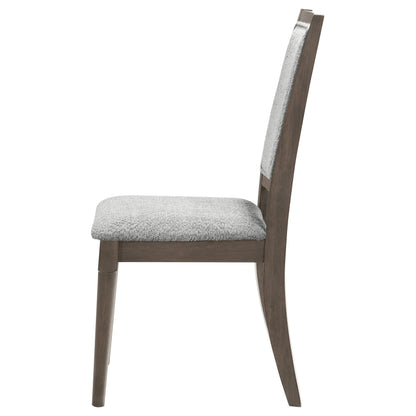 Onslow Side Chair in Dark Brown - Coaster Furniture
