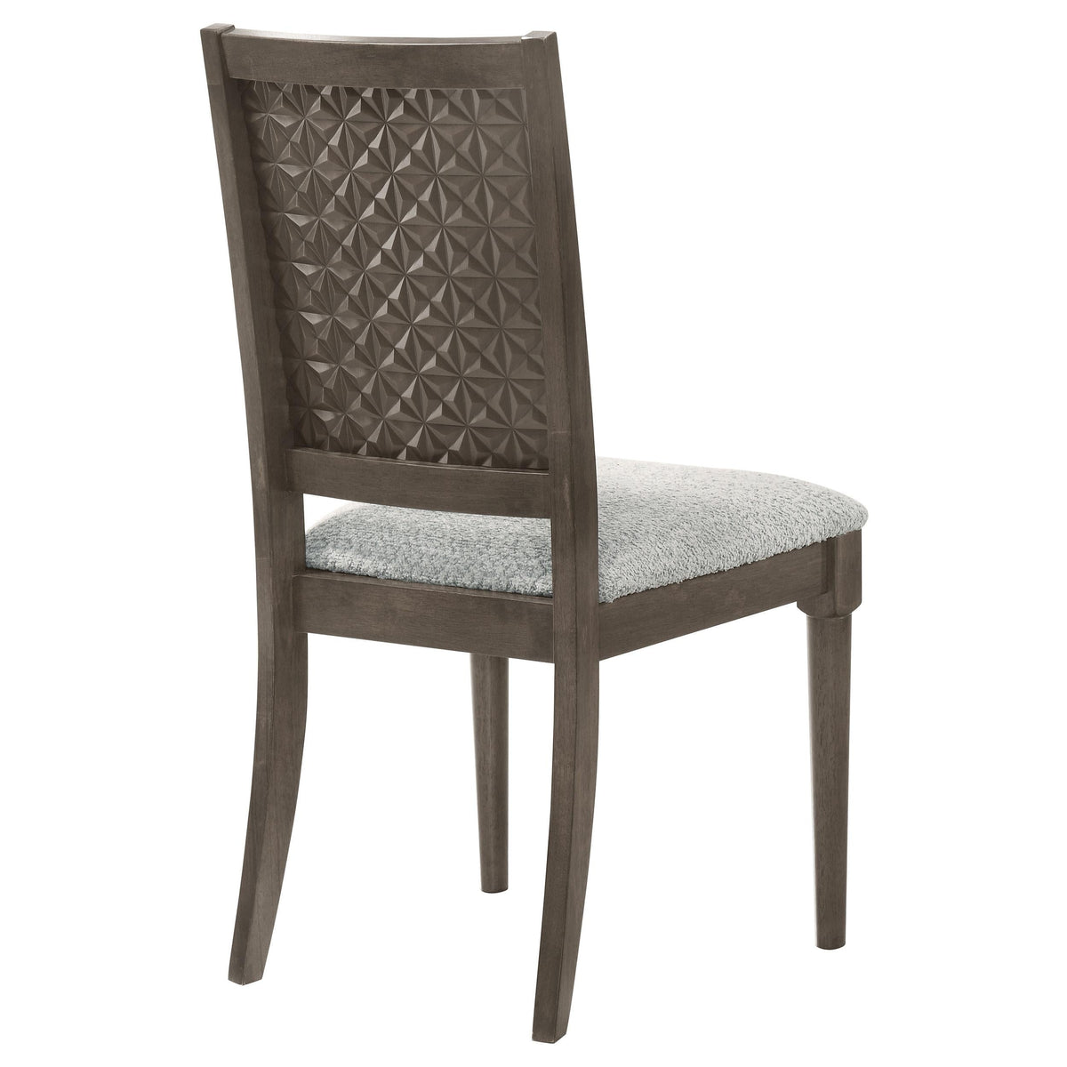 Onslow Side Chair in Dark Brown - Coaster Furniture
