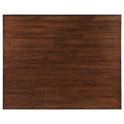 Patterson 5-Piece Counter Ht Dining Set in Mango Oak / Black - Coaster Furniture
