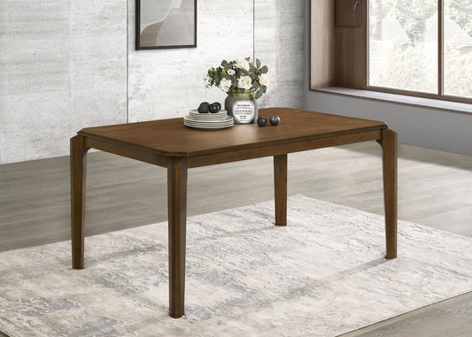 Almonte Dining Table in Dark Brown - Coaster Furniture