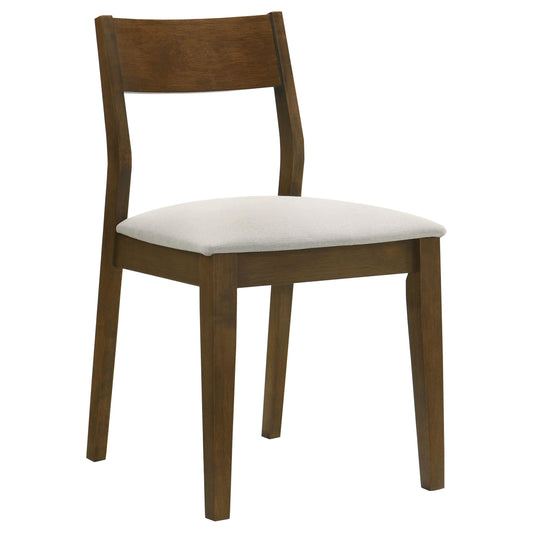 Almonte Side Chair in Dark Brown - Coaster Furniture