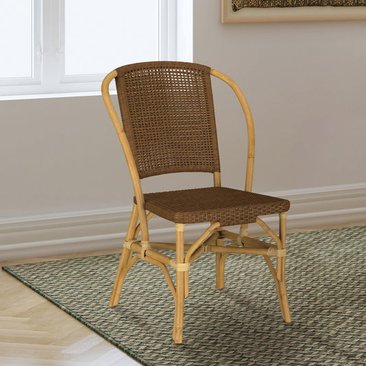 Lexley Side Chair in Brown - Coaster Furniture