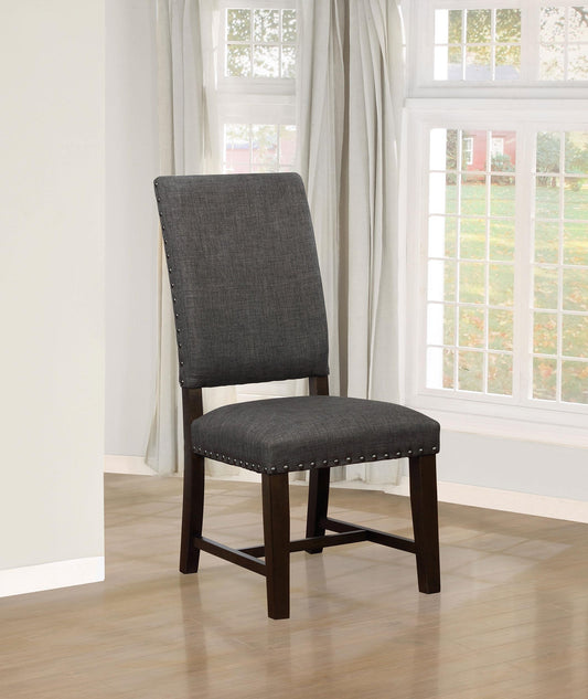 Twain Side Chair in Warm Grey - Coaster Furniture