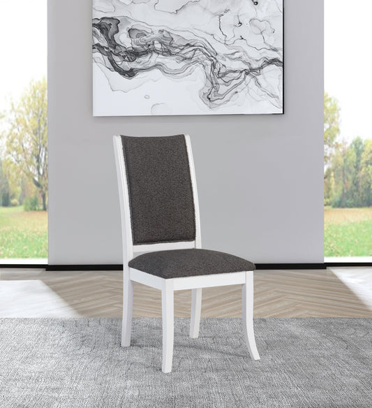 Judd Side Chair in Pearl White - Coaster Furniture