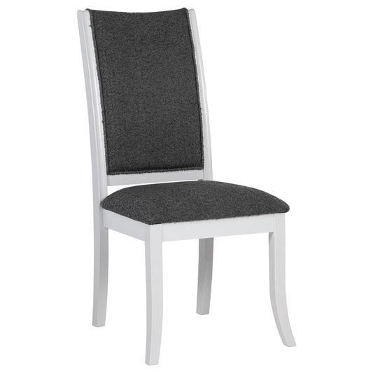 Judd Side Chair in Pearl White - Coaster Furniture