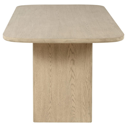Kailani Counter Height Dining Table in Beige Oak - Coaster Furniture