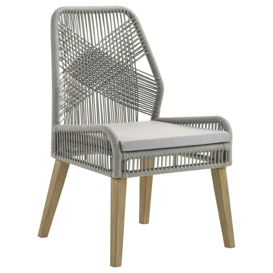 Nakia Side Chair in Grey - Coaster Furniture