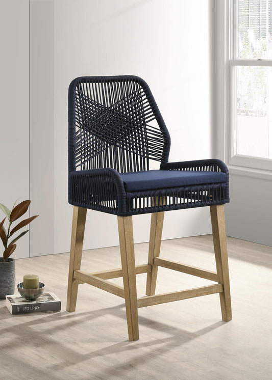 Nakia Counter Stool in Grey - Coaster Furniture