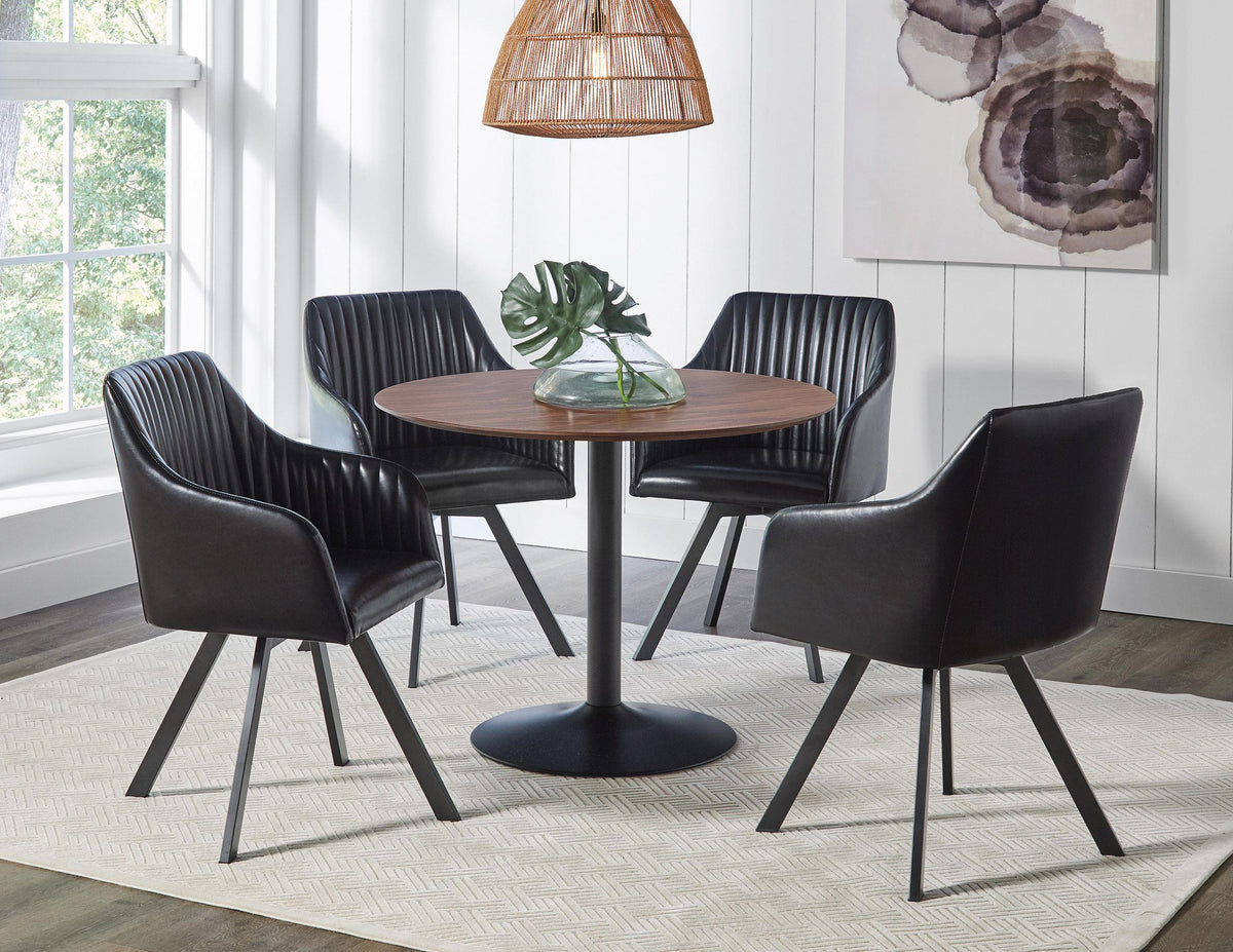 Cora Dining Table in Brown - Coaster Furniture