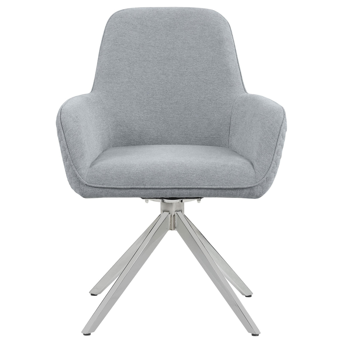 Abby Arm Chair in White High Gloss - Coaster Furniture