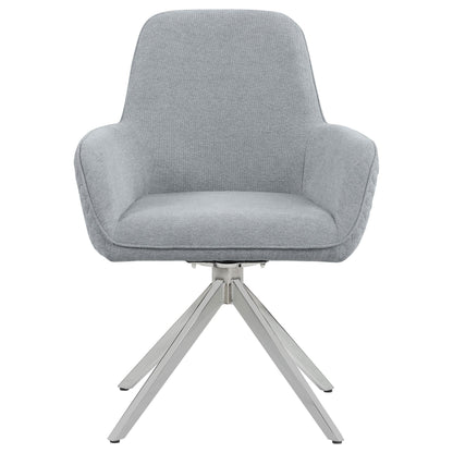 Abby Arm Chair in White High Gloss - Coaster Furniture