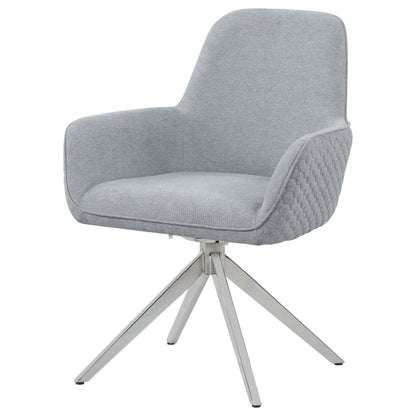 Abby Arm Chair in White High Gloss - Coaster Furniture