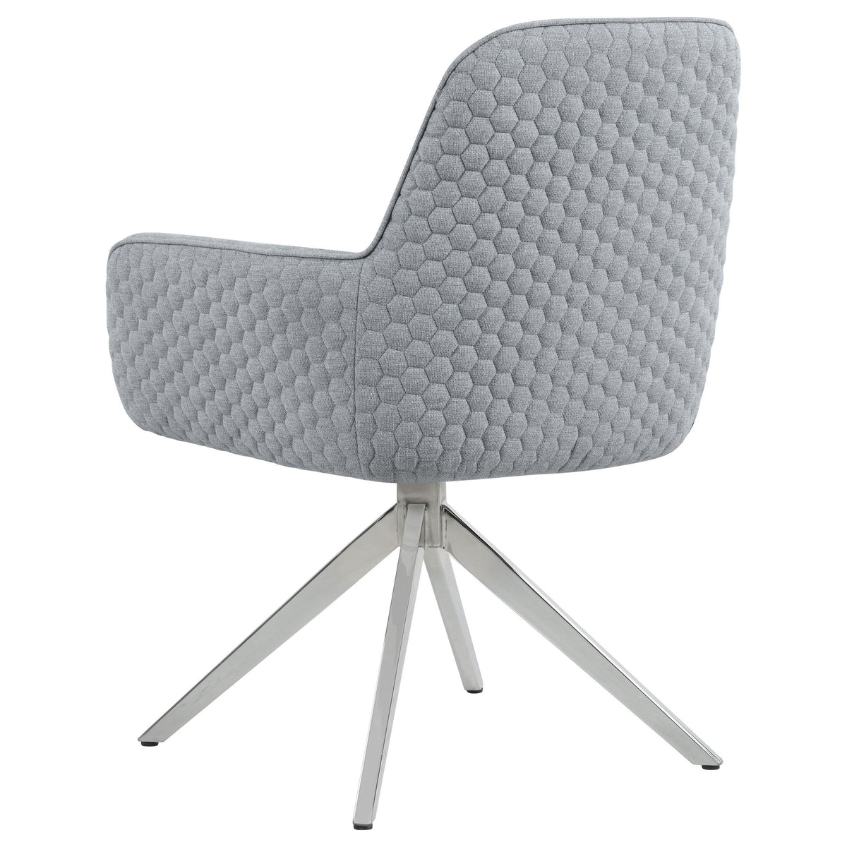 Abby Arm Chair in White High Gloss - Coaster Furniture