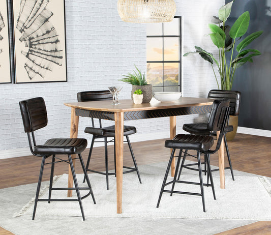 Partridge 5-Piece C.Ht Dining Set - Coaster Furniture