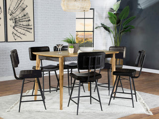 Partridge Counter Height Table 7-Piece - Coaster Furniture