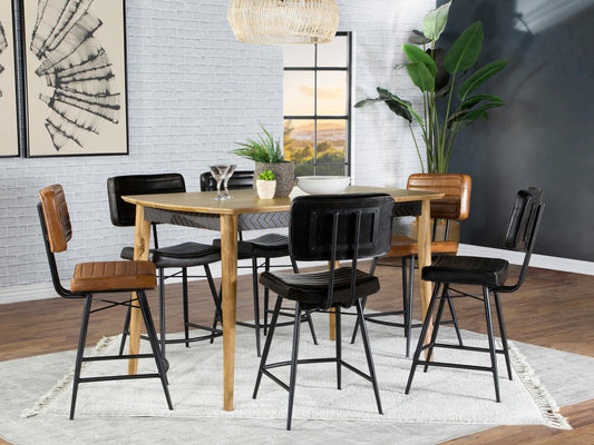 Partridge 7-Piece C.Ht Dining Set - Coaster Furniture