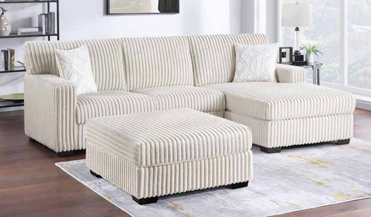 3657 Ottoman Living Room Set