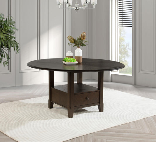 Twyla Dining Table in Dark Cocoa - Coaster Furniture