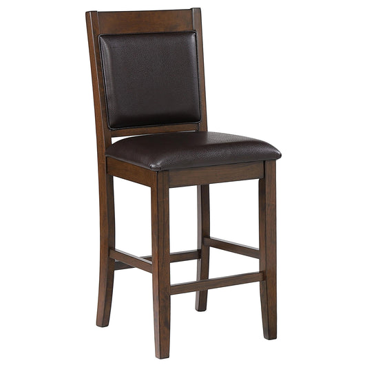 Dewey Counter Stool in Walnut - Coaster Furniture