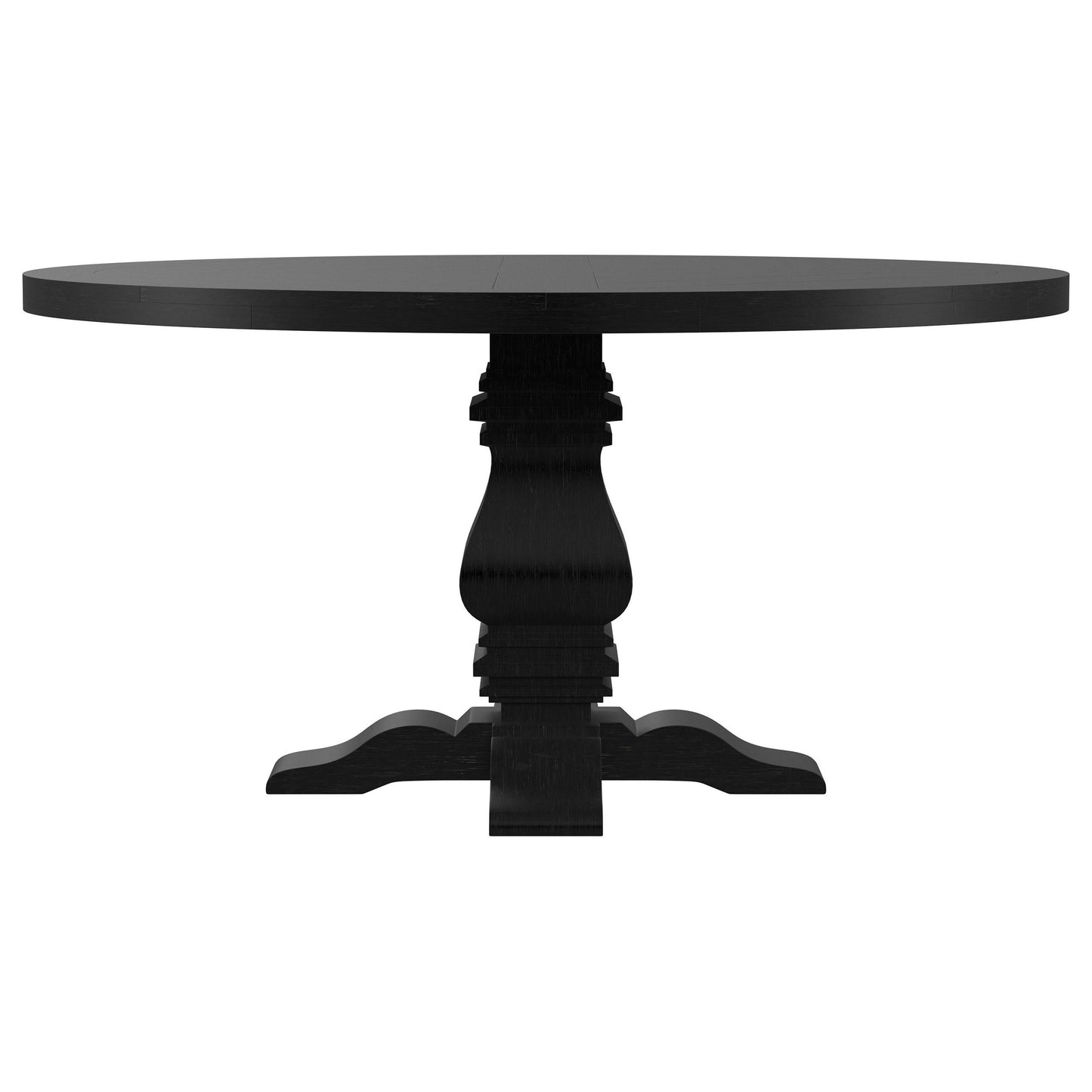 Florence Dining Table - Distressed Black