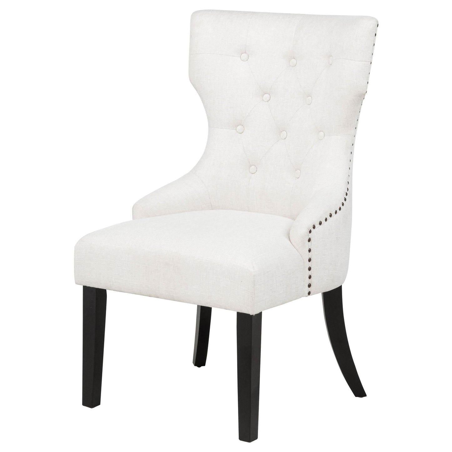 Baney Side Chair - Cream / Black
