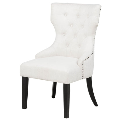 Baney Side Chair - Cream / Black