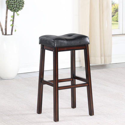 Donald Bar Stool in Cappuccino - Coaster Furniture