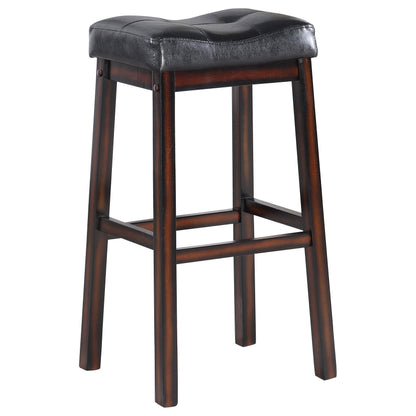Donald Bar Stool in Cappuccino - Coaster Furniture