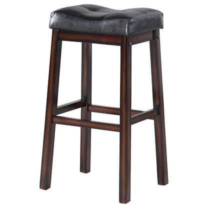 Donald Bar Stool in Cappuccino - Coaster Furniture