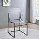 Adino Side Chair - Black Nickel