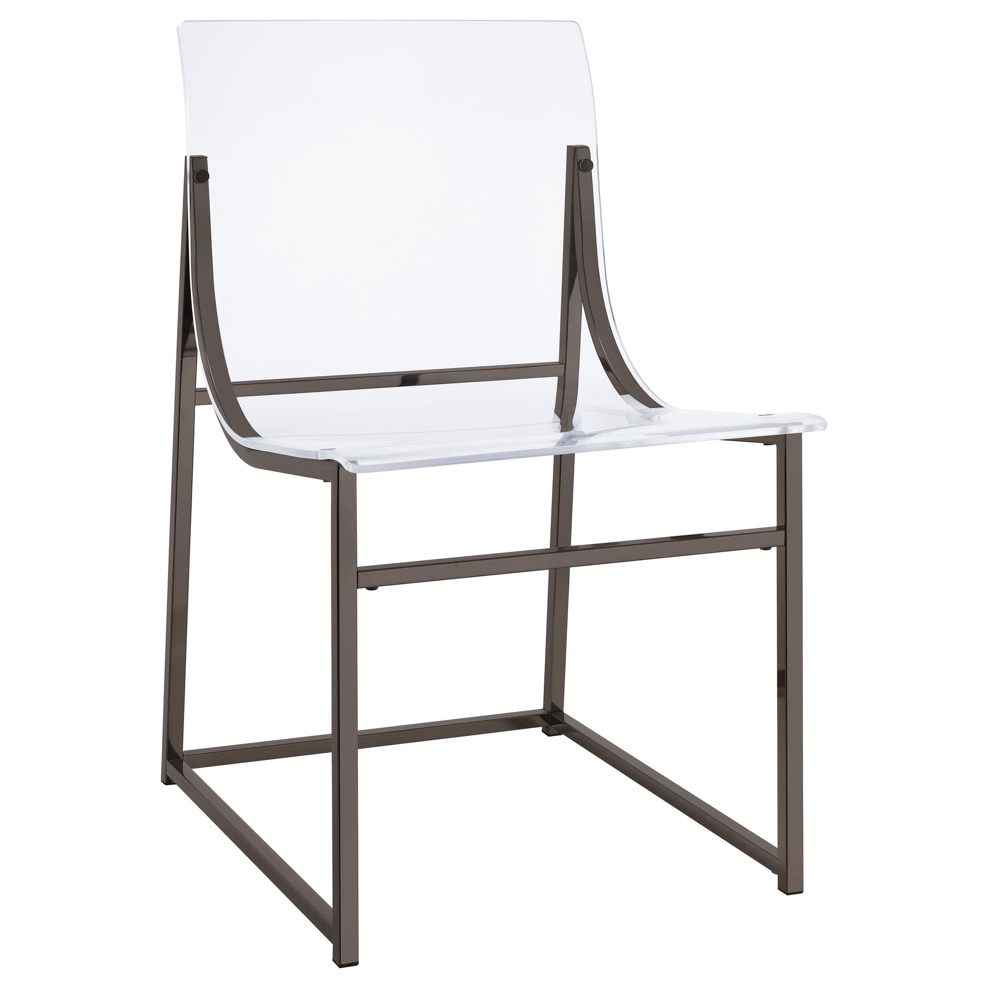 Adino Side Chair - Black Nickel