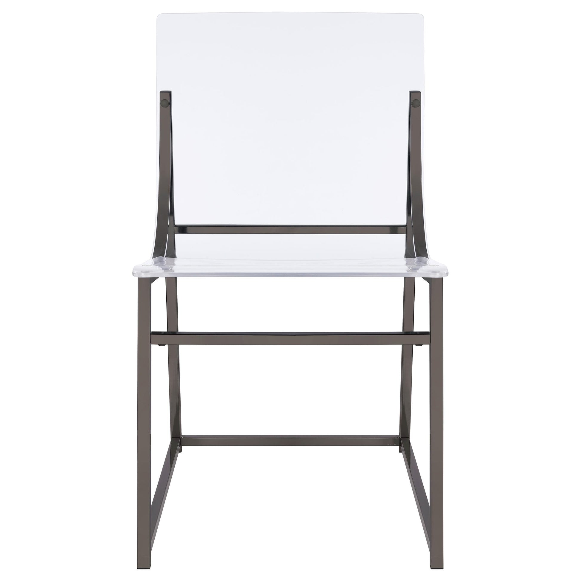 Adino Side Chair - Black Nickel
