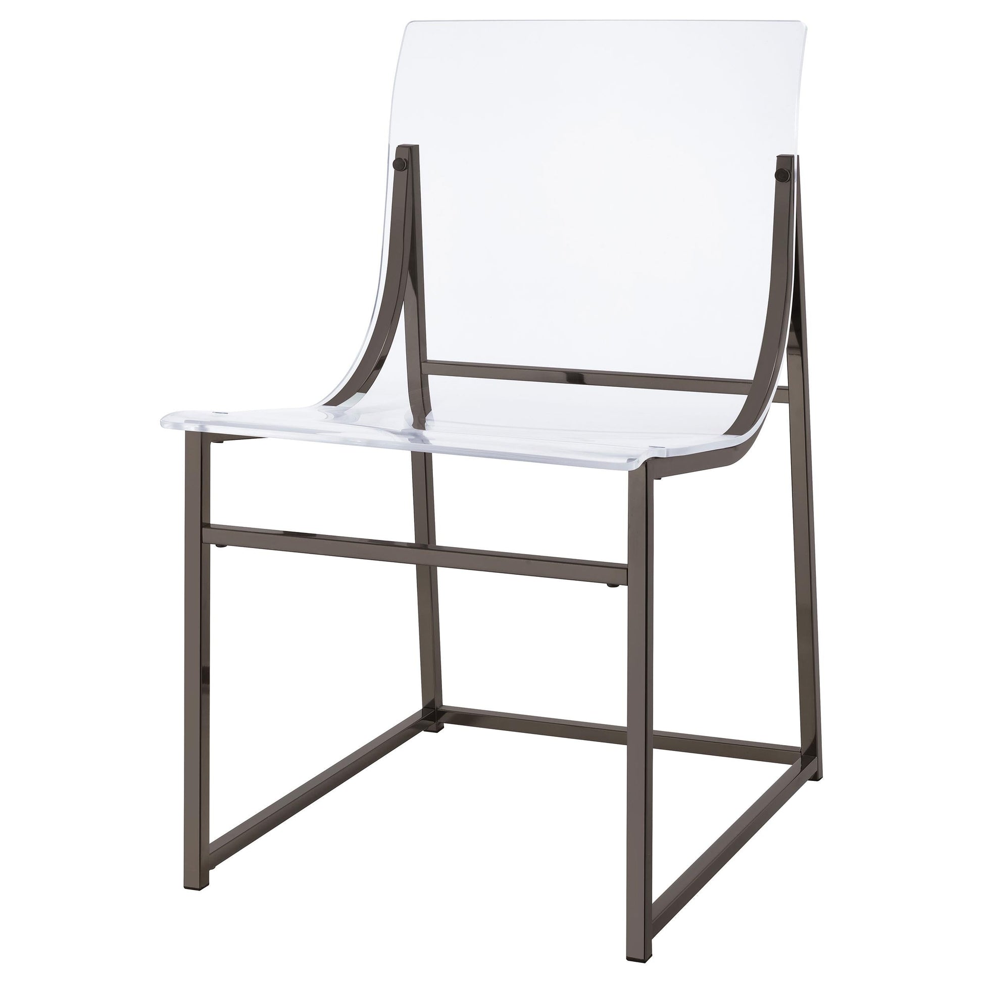 Adino Side Chair - Black Nickel