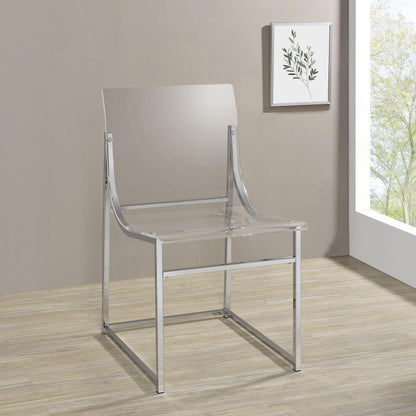 Adino Side Chair - Chrome