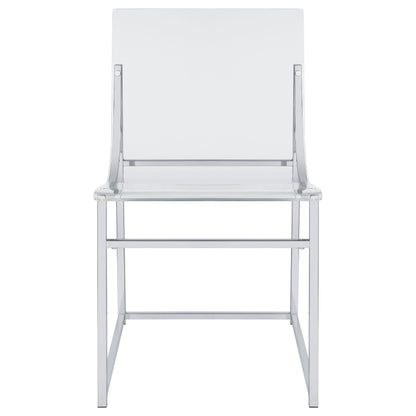 Adino Side Chair - Chrome